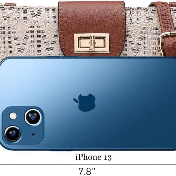 Women Fashion Small Crossbody Shoulder Bag Cell Phone Zip Wallet Purse and Handb - Picture 5 of 6